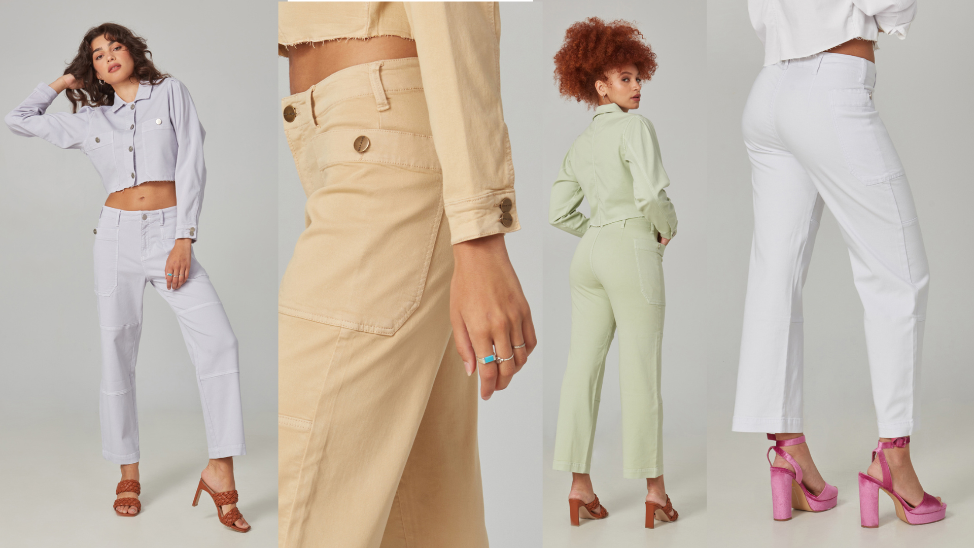 Where to Wear Our Spring Pastel Cargo Pants – Lola Jeans - USA