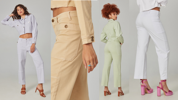 Where to Wear Our Spring Pastel Cargo Pants