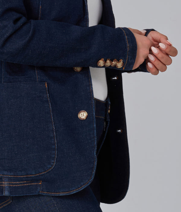 TILLY-DRB Denim Blazer