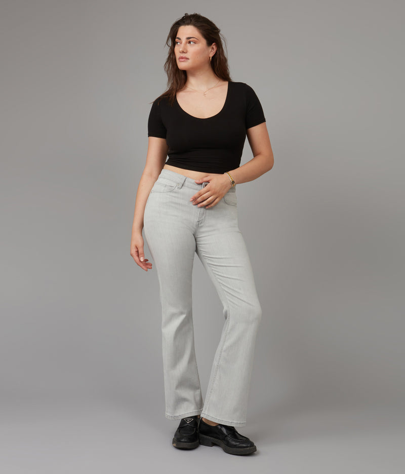 ALICE-MA High Rise Flare Jeans