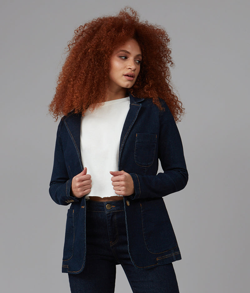 TILLY-DRB Denim Blazer