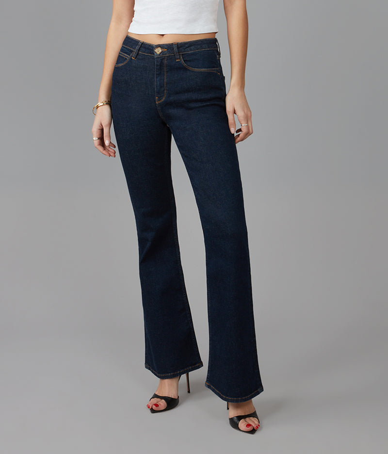 ALICE-DRB High Rise Flare Jeans