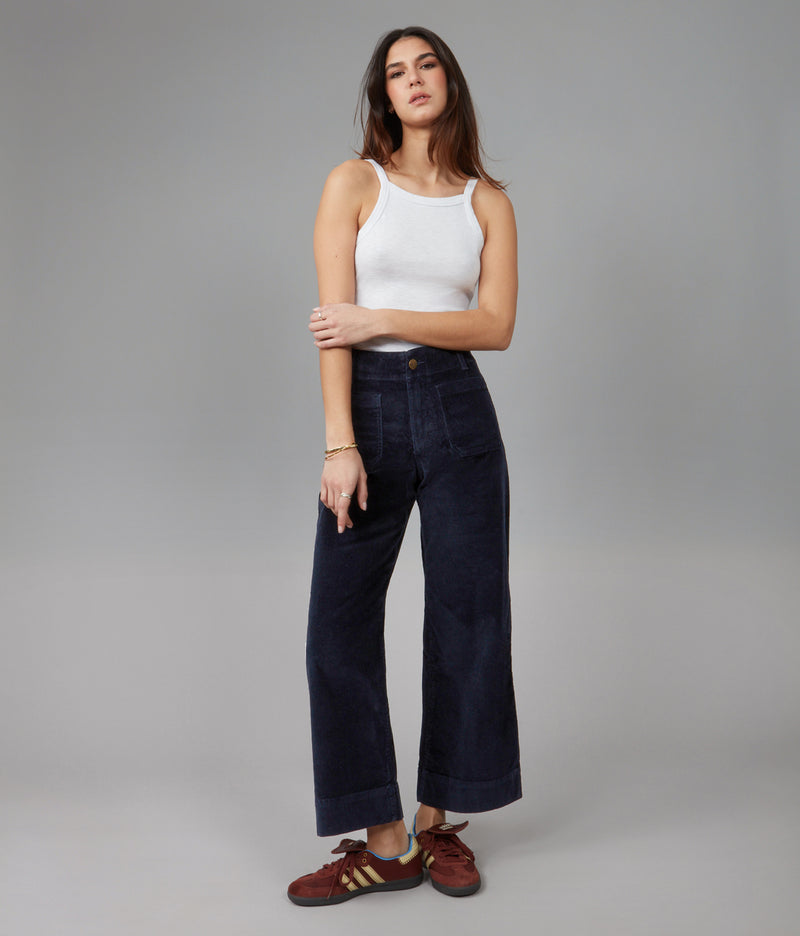 COLETTE-IB High Rise Wide Leg Jeans