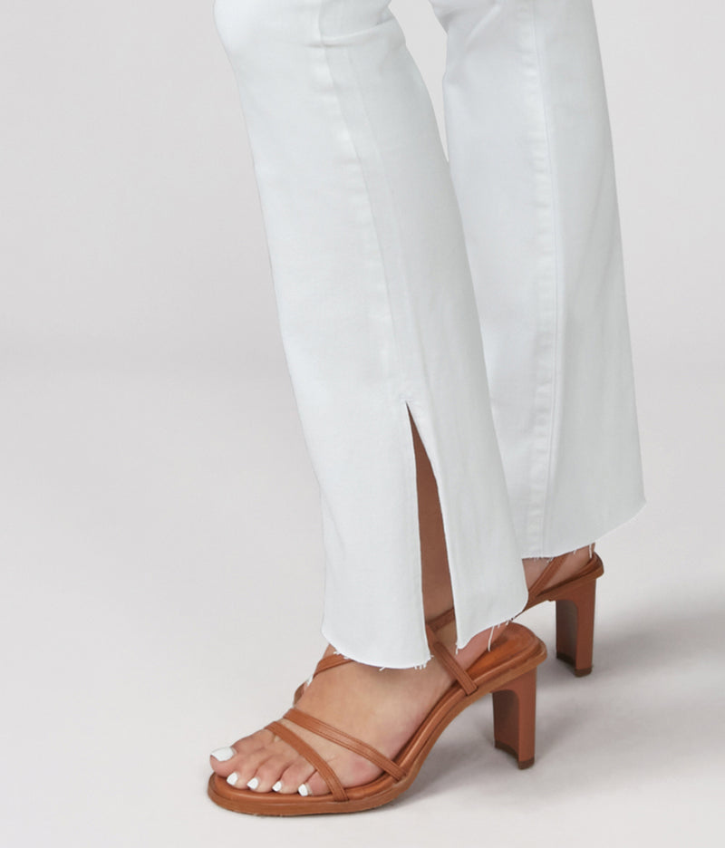 BILLIE-WHT High Rise Bootcut Jeans