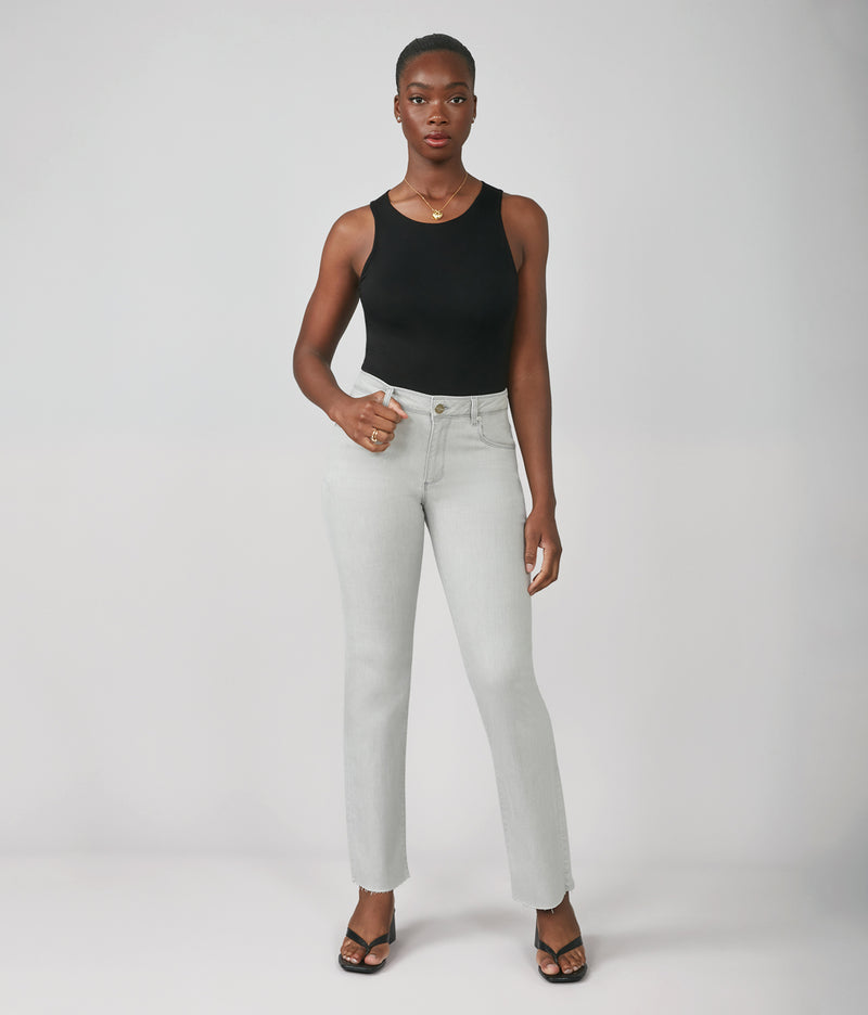 JASPER-MA Mid Rise Straight Jeans