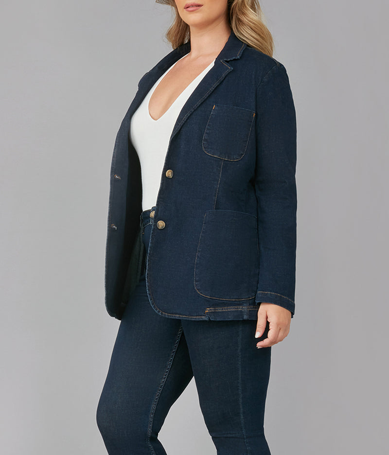 TILLY-DRB Denim Blazer