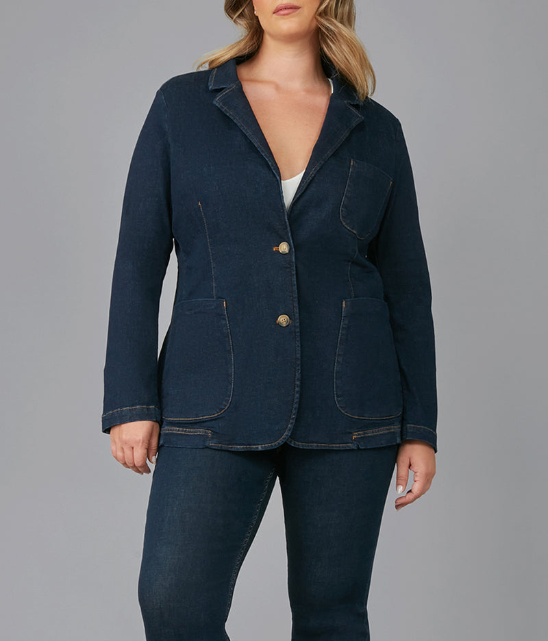 TILLY-DRB Denim Blazer