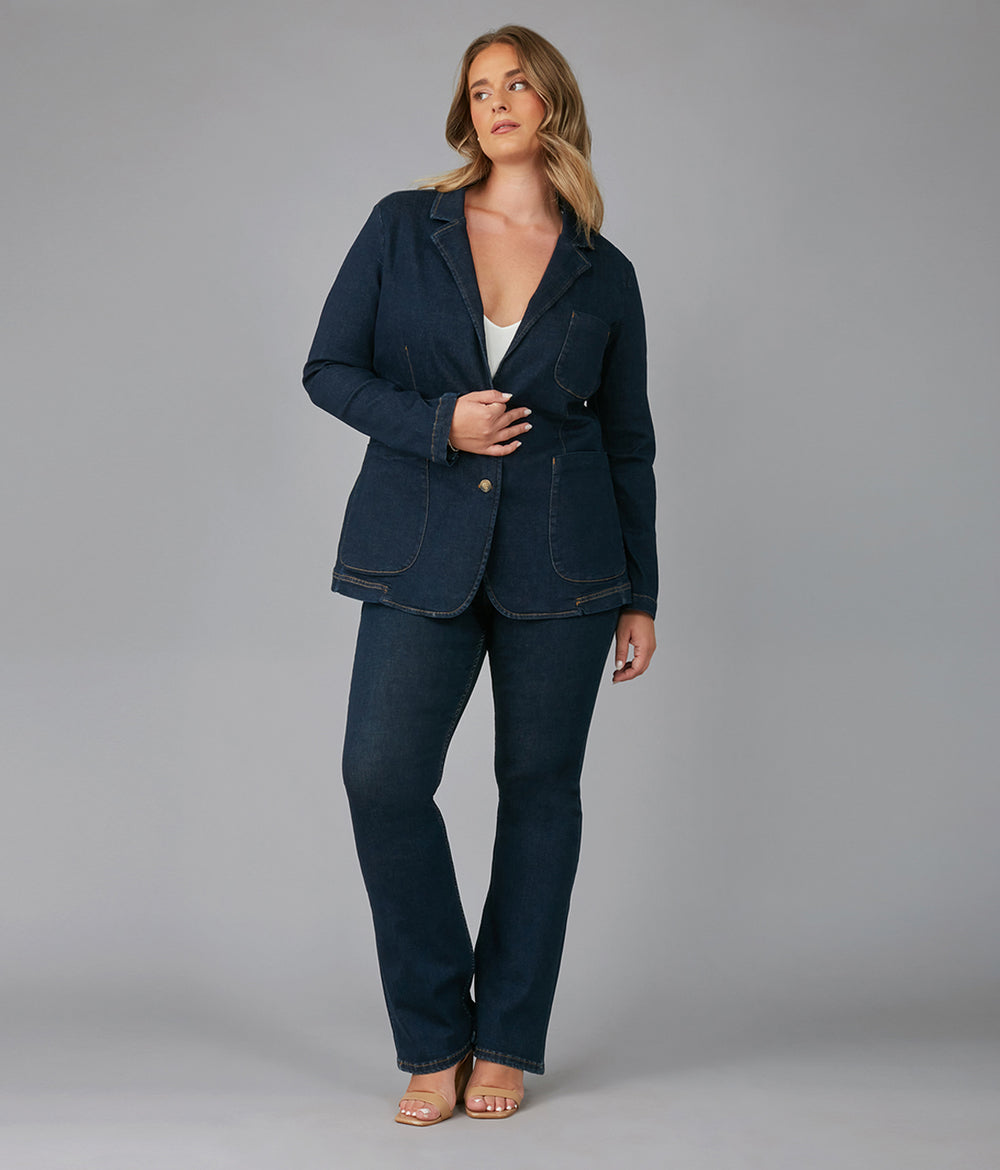 アウターその他 DONDUP Woman Blazer Blue DJ441LS0015DXXX 807 Dondup Blazer - Light Blue - Women | DJ441LS0015DXXXW807