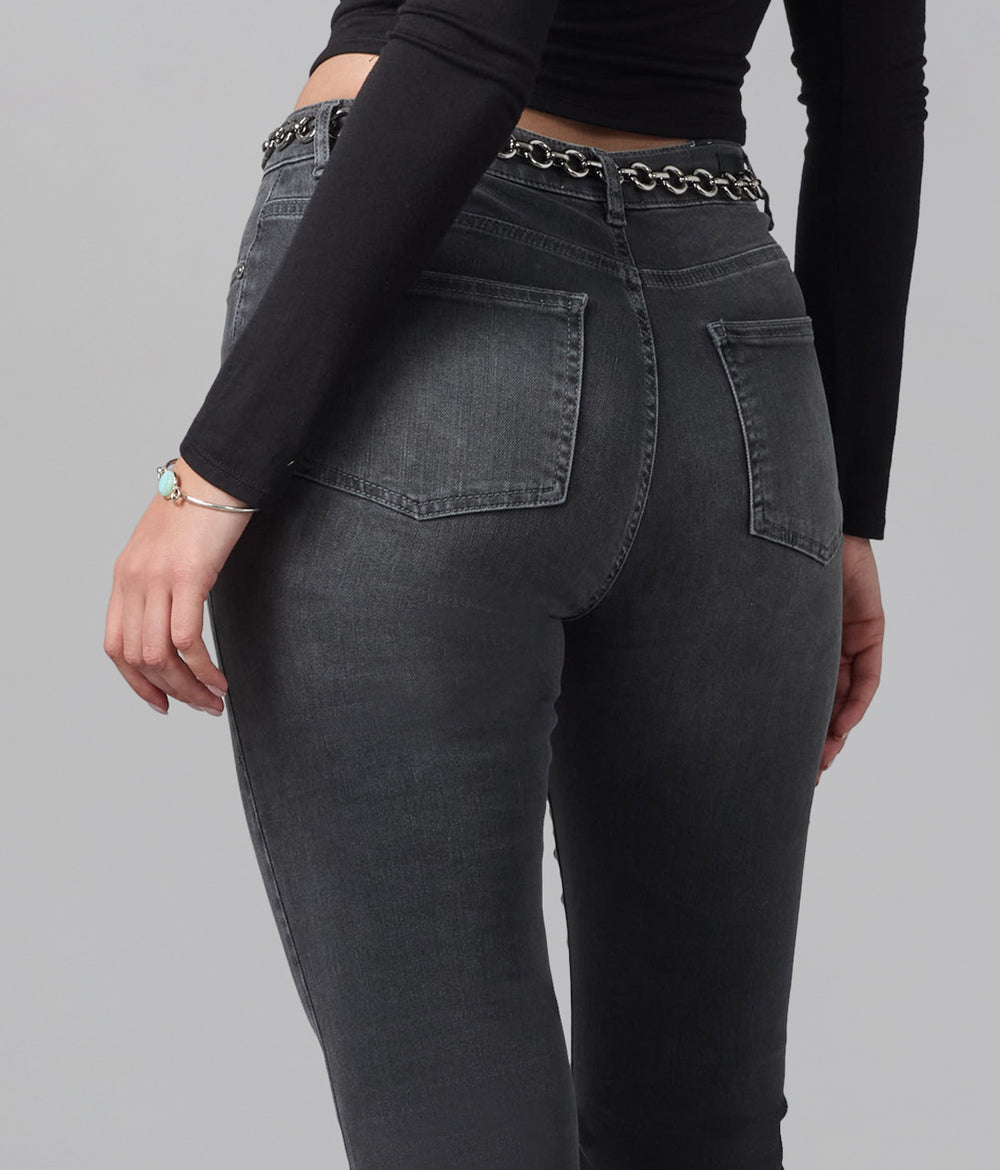 ☆archive Lolita Jeans☆ black flare 27 L ☆Archive Lolita Jeans☆ Black Flare 27 L Boot cut