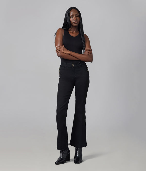 ALICE-ONYX High Rise Flare Jeans