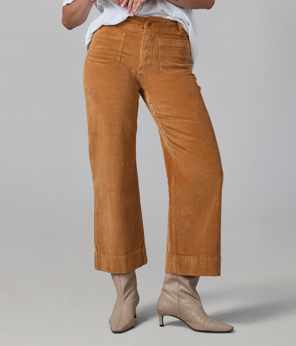 COLETTE-SC High Rise Wide Leg Cord