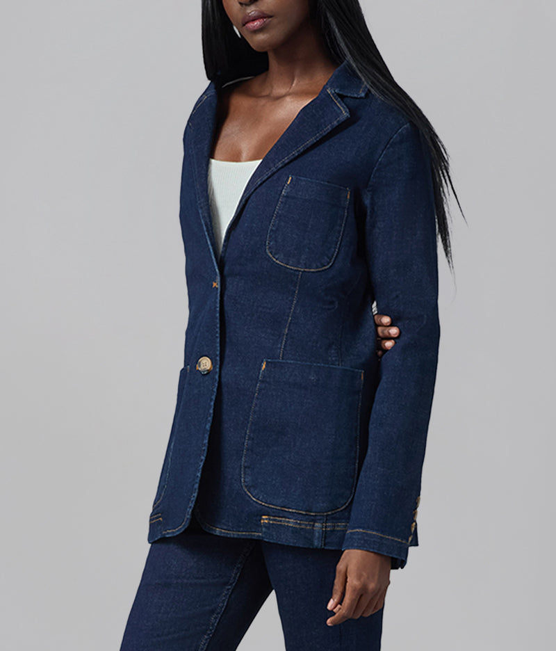 TILLY-DRB Denim Blazer